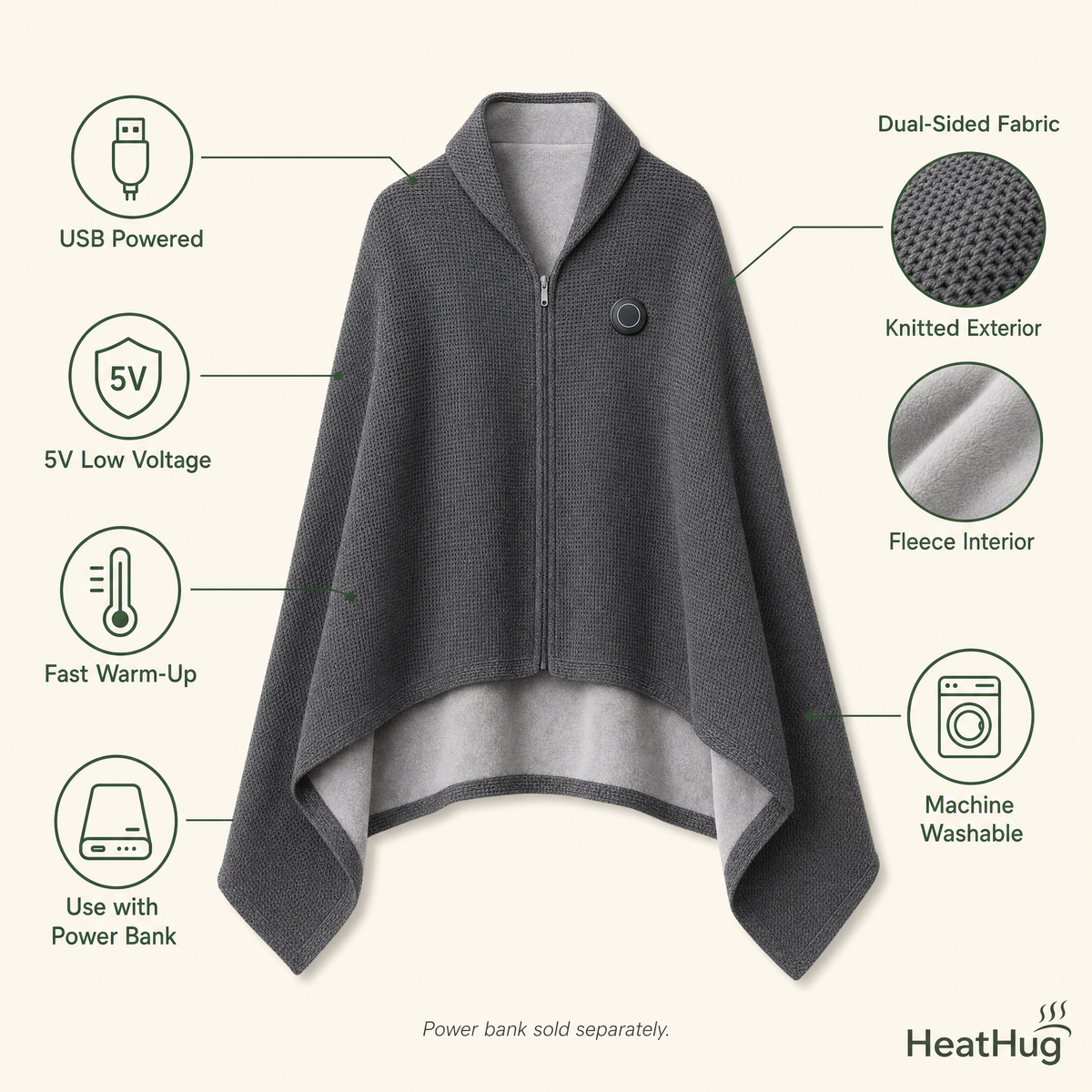 Cozy Heated Blanket