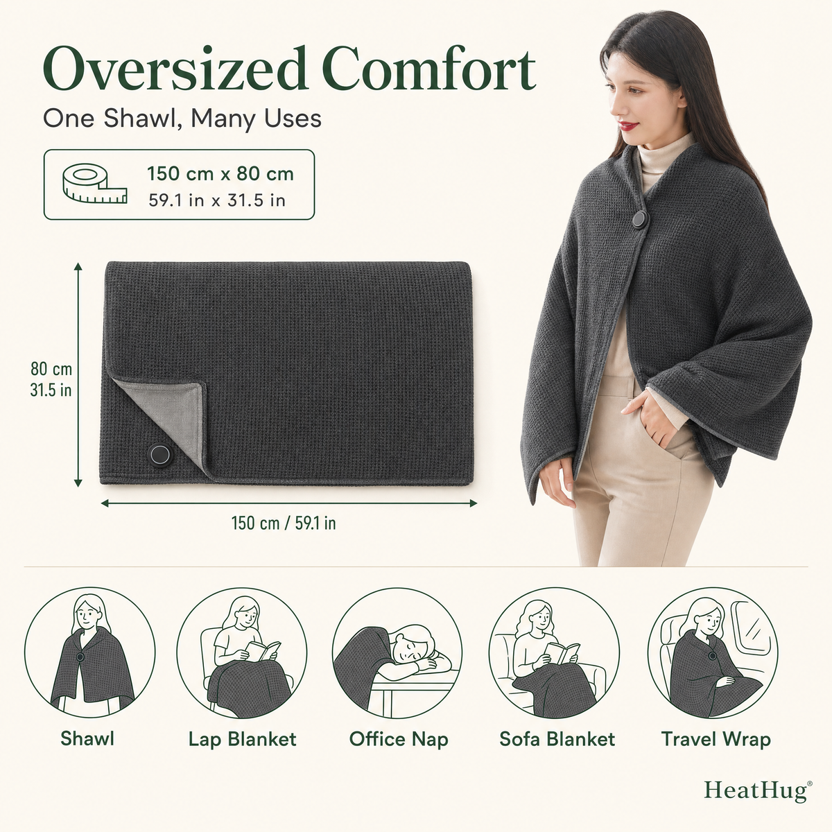 Cozy Heated Blanket